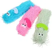 3pcs Interactive Plush Pet Chewing for Dogs Soft Plush Pillows to Keep Pets Entertained Durable Chew Playthings for Teething and Boredom Relief