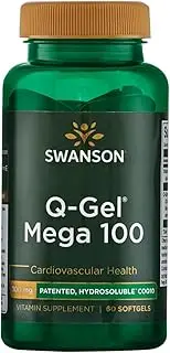 Swanson Q-Gel Mega 100 100 Milligrams 60 Sgels