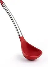 Cuisipro 7112501 Piccolo Tools Silicon Ladle, Red