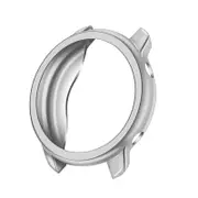 2PCS Electroplating TPU Watch Case Cover Watch Cover Screen Protector for Amazfit GTR 47mm SILVER COLOR