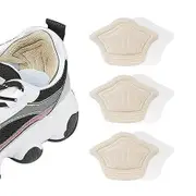Heel Cushion for Loose Shoes, Heel Grips Liner Cushions Inserts Self-Adhesive Heel Protector Pads for Sneaker Shoe Too Big Men Women 3 Pairs