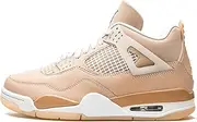 [Nike] Women's Air Jordan 4 WMNS Shimmer, Shimmer/Bronze Eclipse/Orange, 11W