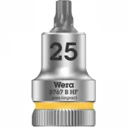 Wera 05003062001 8767 B HF TORX Zyklop bit socket w/ holding function, T25