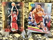 2 LEBRON & BRONNY JAMES ROOKIE LOT 2004 UPPER DECK #28/2023-24 BOWMAN CHROME #95