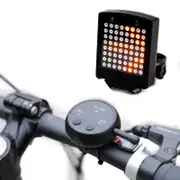 USB Rechargeable Bike Tail Light Smart Bicycle Turn Signal Lights