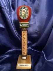 Woodchuck Hard Cider ~12” Amber Cider Tap Handle- New In Box*
