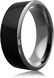 Home Smart Ring Fitness Tracker for Men Women Digital Ring Sharing of Data No Charge Multi-Functional Smart Ring Bluetooth-Compatible Waterproof Sleep Monitoring for iOS/Android