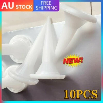10PCS Plastic Nozzle Piston For Caulking Gun Silicone Glue Sealant Gun FZ