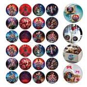 24PC Stranger Things Stickers Birthday Decorations