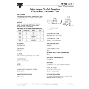 PHILIPS (BC) KP 750P 630V 1% 臥式金屬膜電容 x1個