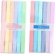 Happyyami 12Pcs Double End Fluorescent Marker Pens for Students Eye Protection for Note Taking Journaling and Art Projects