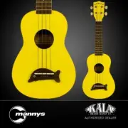 Kala Makala MK-SD/YLBRST Yellow Burst Soprano Dolphin Ukulele