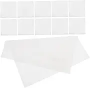 TOPPERFUN 12pcs Sheets Dehydrator Tablets Food Dehydrator Accessories Dehydrators Dryer Replacement Parts Silicone Dehydrator Trays Silicone Trays Baking Accessories Silica Gel White
