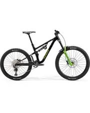 Merida One-Sixty FR 600 Dual Suspension Mountain Bike Metallic Black/Grey/Green