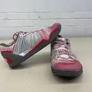 SERIOUS PLAYER ONLY Player1 Plus Top Basketball Shoes Men's Size 8.5 Silver Red