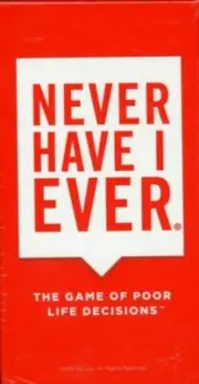 Never Have I Ever Party Card Poor Life Decisions Game Classic Edition Ages 17+