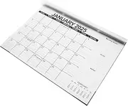 HAPINARY 2025 Wall Hanging Calendar Memo Calendars Daily Planner Yearly Agenda Planner Day Planner Work Schedule Calendar Academic Wall Calendar Shift Planner Day Timer Planner Black Paper