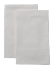 Frette Lux Percale White Pillowcase Pair