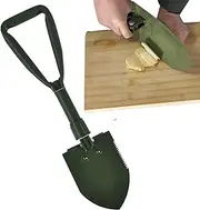Zhadyu Folding Shovel | Foldable Shovel for Camping,Lightweight Tool Equipment Precision Hinge for Gardening Garden Planting Landscaping Digging Hiking