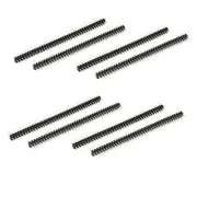8 Pcs Dual Row 2 x 40 Pin 2mm Pitch Straight Male Header Strip for IC Connectors