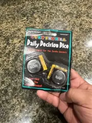 Over the Hill~Daily Decision Dice~from Goofy Gadgets~New~50th Birthday~