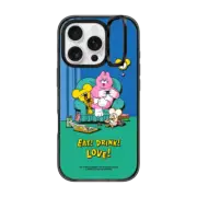 iPhone 16 Pro Impact Ring Stand Case MagSafe Compatible EAT! DRINK! LOVE! BY ZIZONE