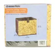 Essential Collapsible Fabric Storage Container 10.5" x 11" x 10.5" NIP