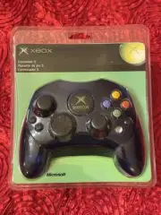 Original Xbox Controller S Blue Microsoft X Box 2003 S Type Genuine New Sealed