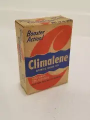 1960’s Climalene Detergent Booster Smaller Co. Canton Ohio Full Sealed Sample