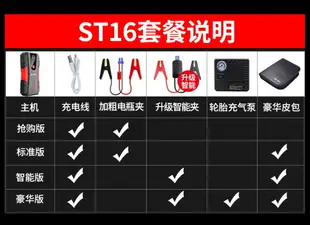 汽車應急啟動電源車載電瓶12v充電寶大容量車輛備用搭電打火神器