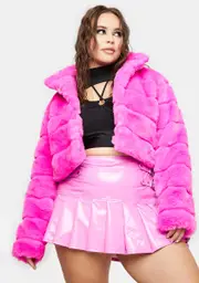 [HOROSCOPEZ] My Captive Audience Faux Fur Jacket