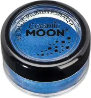 Metallic Pigment Shakers by Cosmic Moon - Blue - Cosmetic Pearlescent Powder, Ey