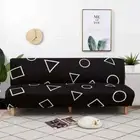 Spandex Sofa Bed Cover Without Armrest Folding Sofa Cover Elastic Couch Cover