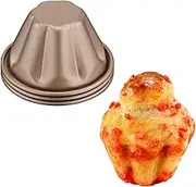 Tefal Creabake J3089304 3 Piece Brioche Baking Mould Non-Stick Coating Easy Release Stackable Easy Storage Baking Mould