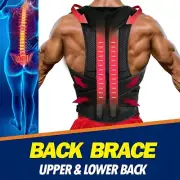 Women/Mens Lumbar Brace Lower Back Support Compression Shaper Waist Cincher Belt