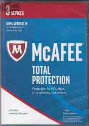 McAFEE Antivirus Total Protection 2017 (3 Devices) Retail Pack