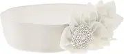 [Ipetboom] Elastic Waist Belt for Women Stretchy Dress Waist Belt with Flower Decoration Comfortable and Breathable Fashion Accessory for Dance and Everyday Wear
