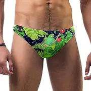 [VBFOFBV] Men's Printed Jammer Swimsuit Swim Shorts, Tiger Pattern Cartoon