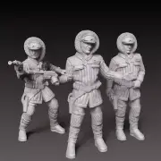 Alliance Winter Smuggler - DARK FIRE | Legion compatible - 3D printed