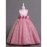 在飛比找ETMall東森購物網優惠-童裝公主裙ins超洋氣兒童禮服