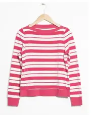 NWT & Other Stories Bateau Neck Stripe Top