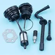 Gas Chainsaw Fuel Oil Tank Cap Line Hose Kit for Stihl MS250 MS230 MS 230 250 Replacement New Parts