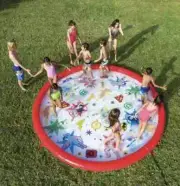 WOW Sports DC Comics Justice League 12ft Splash Pad and Wading Pool