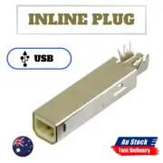 USB-B SOLDER TYPE LINE PLUG