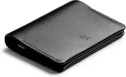 [Bellroy] Under Cover (Slimline Leather Card Wallet/Holder with Card Storage, Quick Access Slot, Plus Space for Folded Bills) - Black