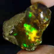 32.20 Carat ETHIOPIAN Opal Welo Rough Natural AAA Cutting Grade 22X26X11 MM