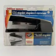 Office Depot 3 piece Desk Set Combo Stapler/staples/Remover NOS