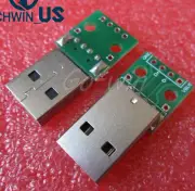 10PCS USB to DIP Adapter Converter 4pin for 2.54mm PCB Board DIY Power Supply
