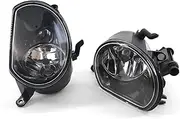 SILILAN 2Pcs Fog Lamp Fit for Audi Q7 2010-2015 Front Halogen Bumper Fog Light Car-Styling Front Bumper 4L0941699A 4L0941700A