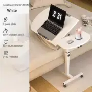 Portable Height Adjustable Sit Stand Laptop Desk Coffee Side Table End Sofa Bed